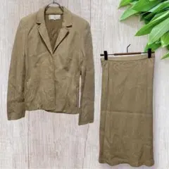 FRAGILE ジャケット スカート 上下 セットアップ 38 ラメ混 綺麗め