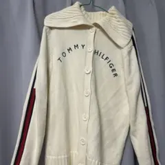 TOMMY HILFIGER アイボリー ニットセーター