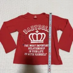 BABYDOLL ベビド ロンT 長袖 カットソー 110