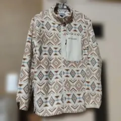 Columbia 幾何学模様 フリースジャケット