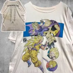 CAWU アニメ Tシャツ ドラゴンボール Z 魔人ブウ SAGA 古着