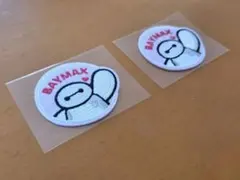 ☆新品・未使用☆ベイマックス ワッペン ディズニー シール アイロンワッペン