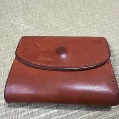 本革 二つ折り財布 ブラウン 栃木レザー