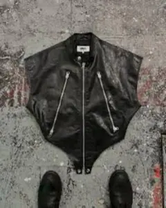 【月末セール•激レア】MM6 Maison Margiela ハの字ライダースのサムネイル