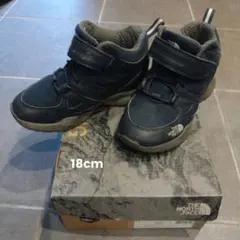 THE NORTH FACE ダークブルー ハイカットシューズ　18cm