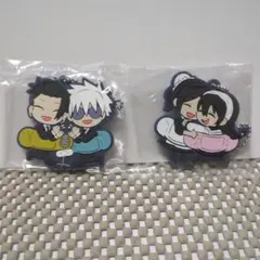 9 呪術廻戦 キャラばんちょうこう ラバーマスコット 五条悟 夏油 理子 黒井