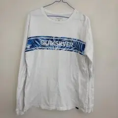 QUIKSILVER クイックシルバー 長袖Tシャツ ホワイト Lのサムネイル