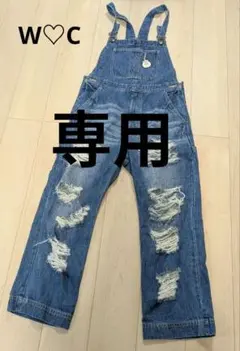 W♡C　オーバーオール　若槻千夏プロデュース　ダメージのサムネイル