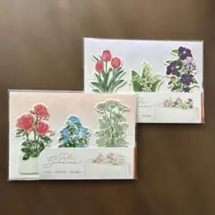 花柄付箋 3セットのサムネイル