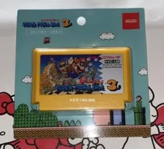 スーパーマリオブラザーズ3 カセット型ケース付きメモ