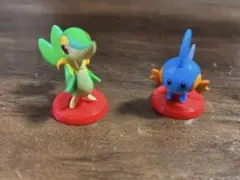 チョコエッグ　ポケモン　旅立ちの３匹　ミズゴロウ・ツタージャセット