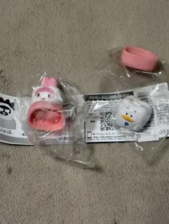 サンリオ　歯　ガチャガチャ　ペックル&マイメロ