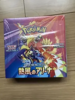 ポケモンカードゲーム 熱風のアリーナ　シュリンク付き1BOX