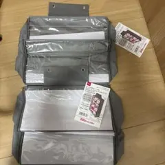 ダイソー DAISO ぬいぐるみ収納ポケット ぬいぐるみ収納 ケース 2段グレーのサムネイル