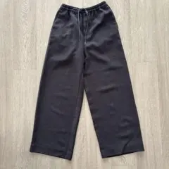 BEAUTY &YOUTHダークグレー ワイドパンツ XS