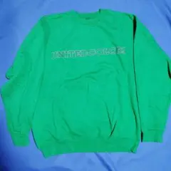 ベネトン　UNITED COLORS グリーンスウェットＭサイズ