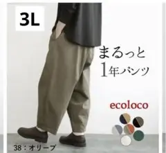 コットンパンツ カジュアルパンツ