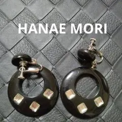 HANAE MORI ハナエモリ ヴィンテージ イヤリング　大ぶり　フープのサムネイル