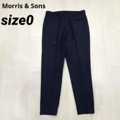 モリスアンドサンズ Bshop イージー テーパードパンツ 0ネイビー メンズ
