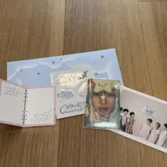 （公式）NCTWISH サクヤ handsup セット トレカ ステッカー NCT WISH サクヤ poppop トレカ ＆ シールステッカー 4点 セット