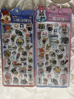 Disney ズートピア　シール　海外　ライセンス　正規品　2種セット⑦