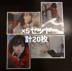 LE SSERAFIM popup ポストカード チェウォン コンプ 4種 ×5