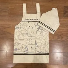 ポケモン エプロン サイズ150 帽子付き おしゃれ