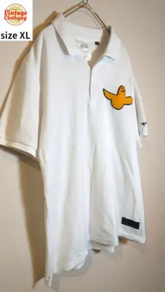 MARK GONZALES ポロシャツ XL 白 エンジェル ワッペンのサムネイル
