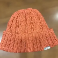 THE NORTH FACE オレンジ ニット帽