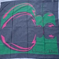 Christian Dior POISON柄　スカーフ