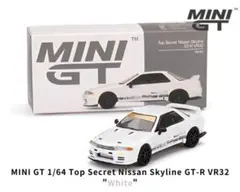 1/64 minigt　topsecret　 GT-R VR32 ホワイト