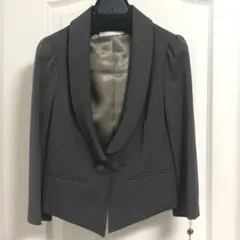 新品スコットクラブ系列　７部袖ジャケット カーキ