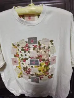 DOUCE KETTY 半袖Tシャツ ストロベリー柄 パッチワークのサムネイル