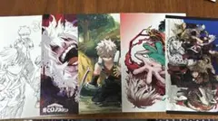 僕のヒーローアカデミア ポストカード5点セット