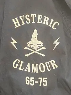 HYSTERIC GLAMOUR・ヒステリックグラマー モッズコート 黒 S