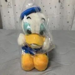 ディズニー　ドナルドダック(魚くわえてる)ぬいぐるみ