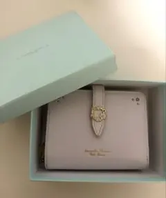 サマンサタバサ Samantha Thavasa二つ折り財布 ラベンダー 大容量