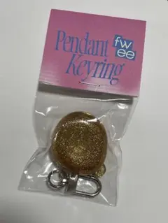 fwee ゴールド ペンダントキーホルダー