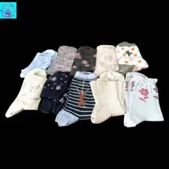 【未使用】レディース ソックス10足　まとめ売り　21cm〜25cm Ｓ20