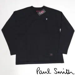 【新品タグ付き】ポールスミス ウサギ長袖Tシャツ メンズM ブラック