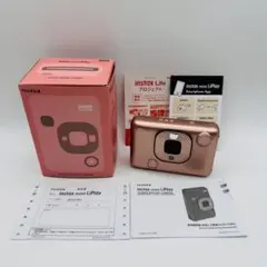 【極美品】instax mini LiPlay ブラッシュゴールド HM1