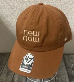 newnow 榮倉奈々 ニューナウ ネイビー 47 キャップ 帽子 - メルカリ