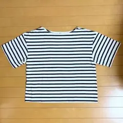 earth music&ecology ボーダーTシャツ　フリーサイズ　美品