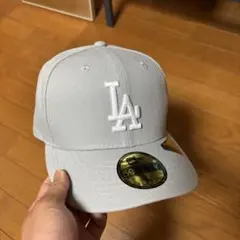 ニューエラ ドジャース グレー