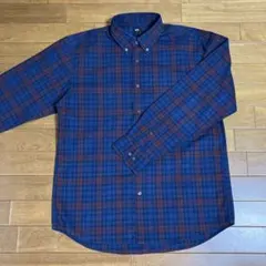 お値下げ★ ユニクロ　ボタンダウンブロードチェックシャツ