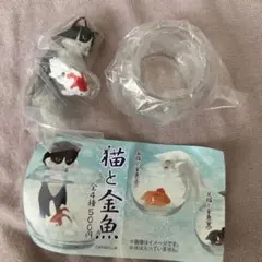 猫と金魚フィギュア ハチワレ