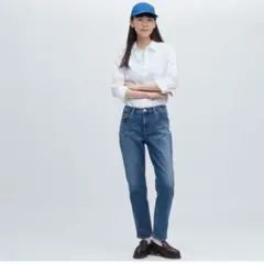 【UNIQLO】ストレッチスリムストレートジーンズ 26 / 0624
