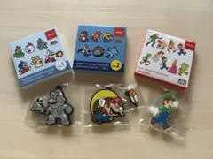 マリオ ラバーキーホルダー 3個セット