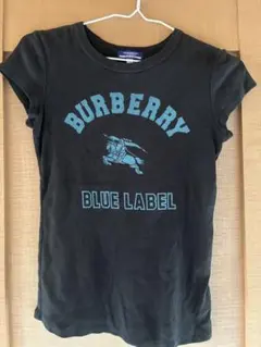 BURBERRY BLUE LABELのブラックTシャツ、サイズ38、90s〜のサムネイル