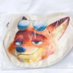 ズートピア 東京ばな奈 フェイスショルダーバッグ ニックワイルド ジュディ